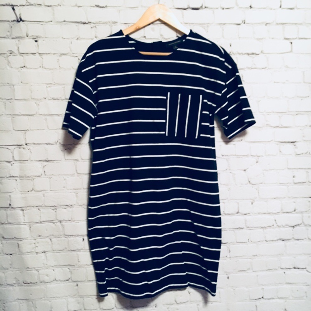 Banana republic shirt dress striped